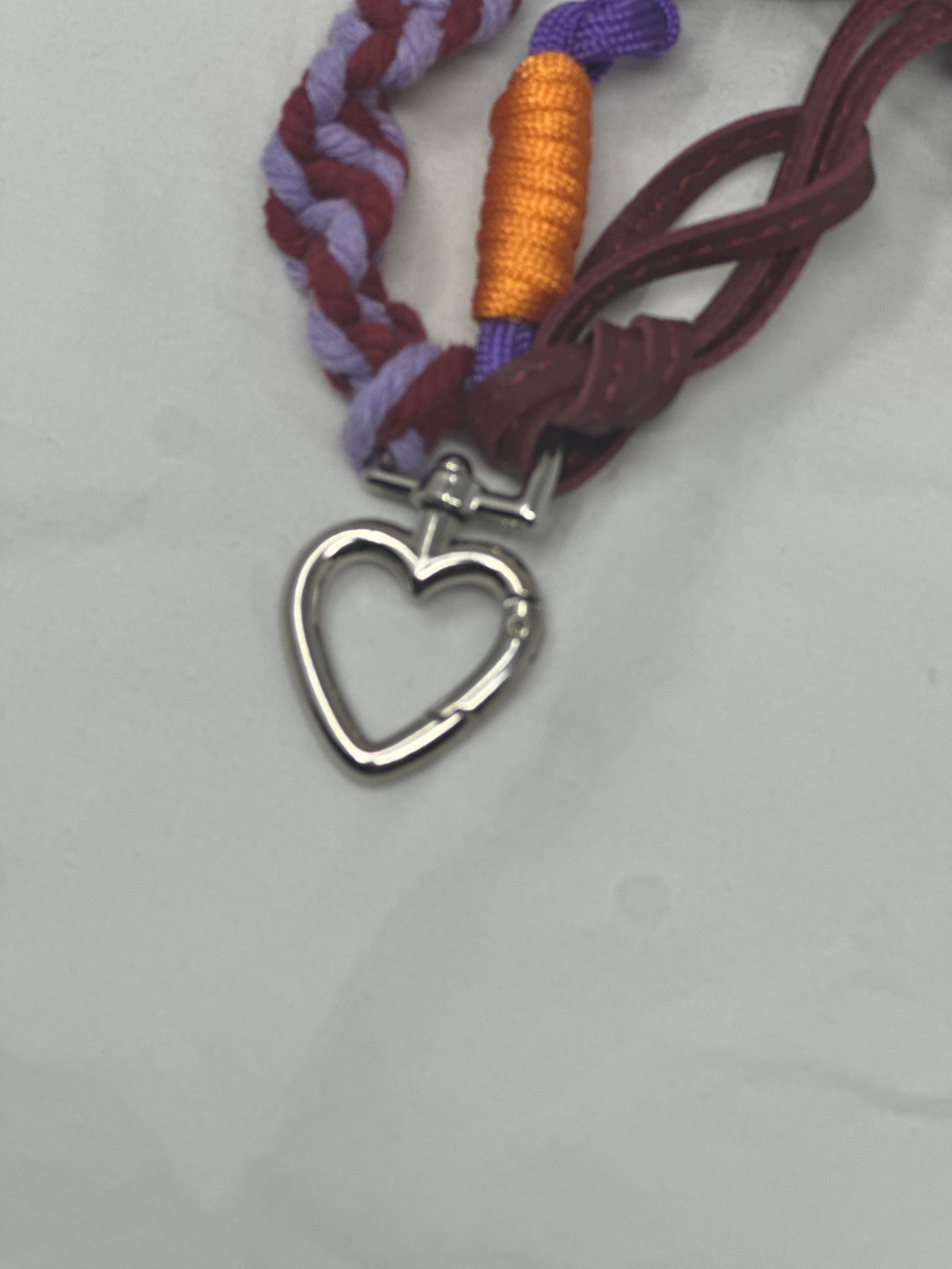 Le Grigri renard bordeaux - Atelier Aorée