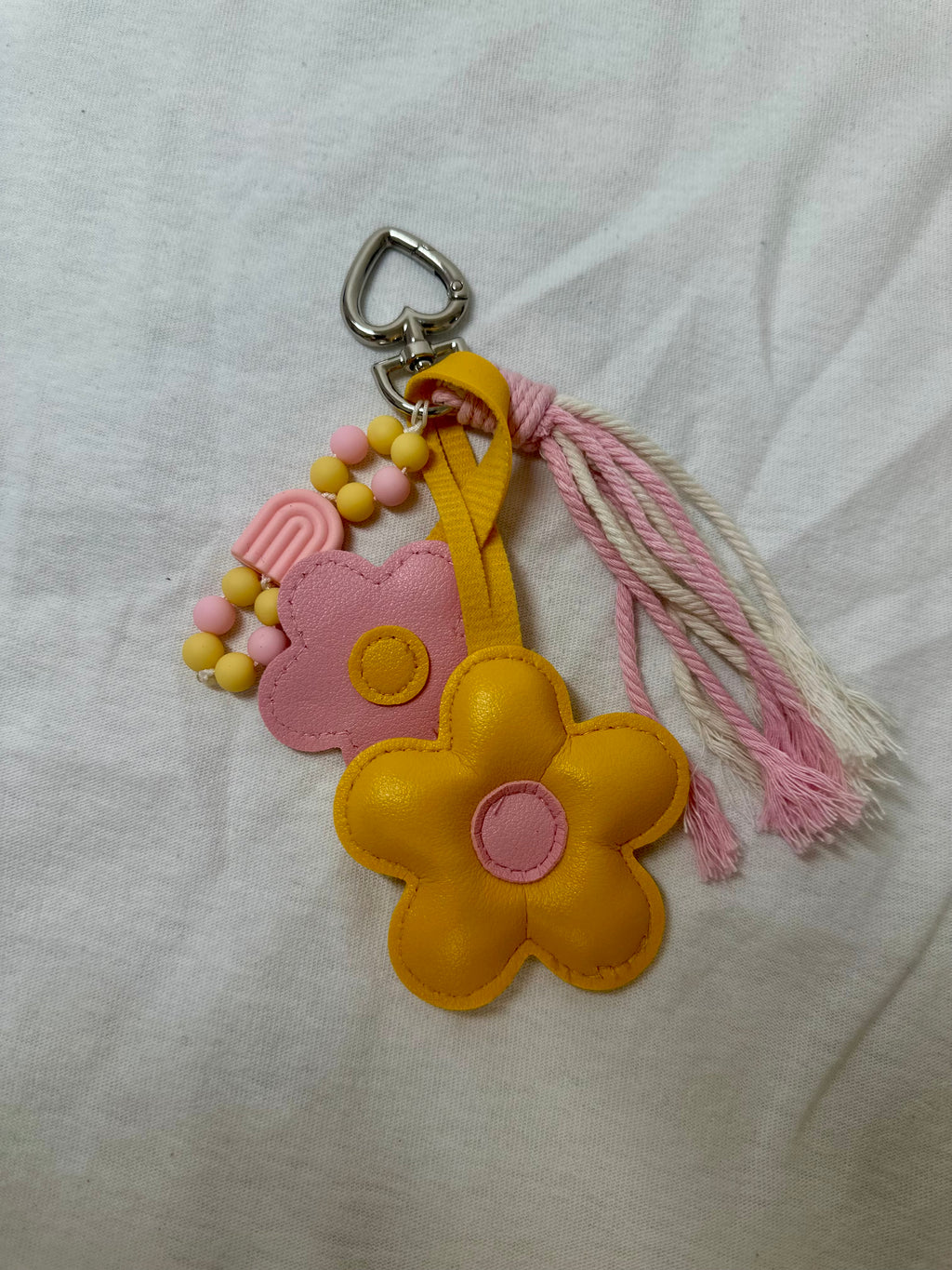 Le Grigri Florale  Rose & jaune - Atelier Aorée