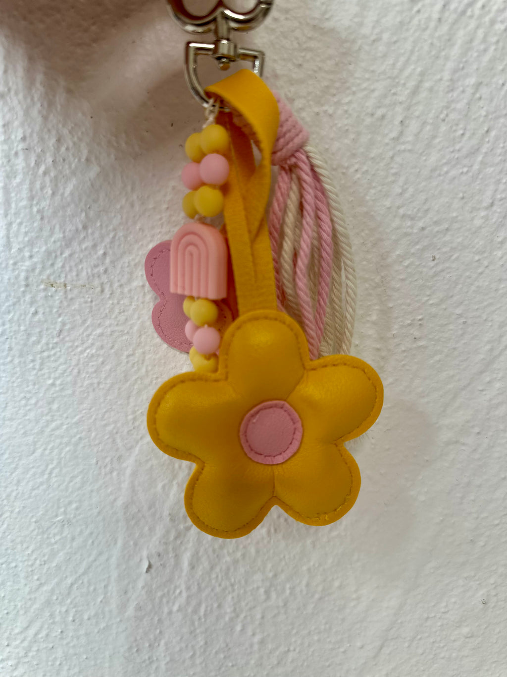 Le Grigri Florale  Rose & jaune - Atelier Aorée