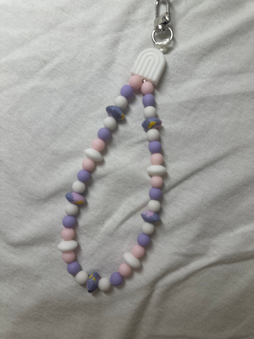 Bijou Chaîne  couleur pastel  18cm  - Atelier Aorée