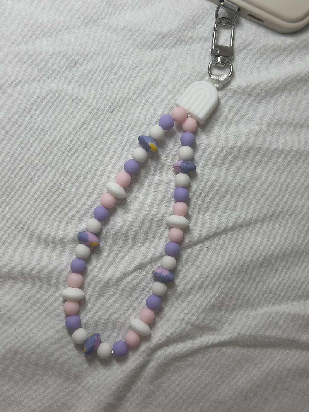 Bijou Chaîne  couleur pastel  18cm  - Atelier Aorée