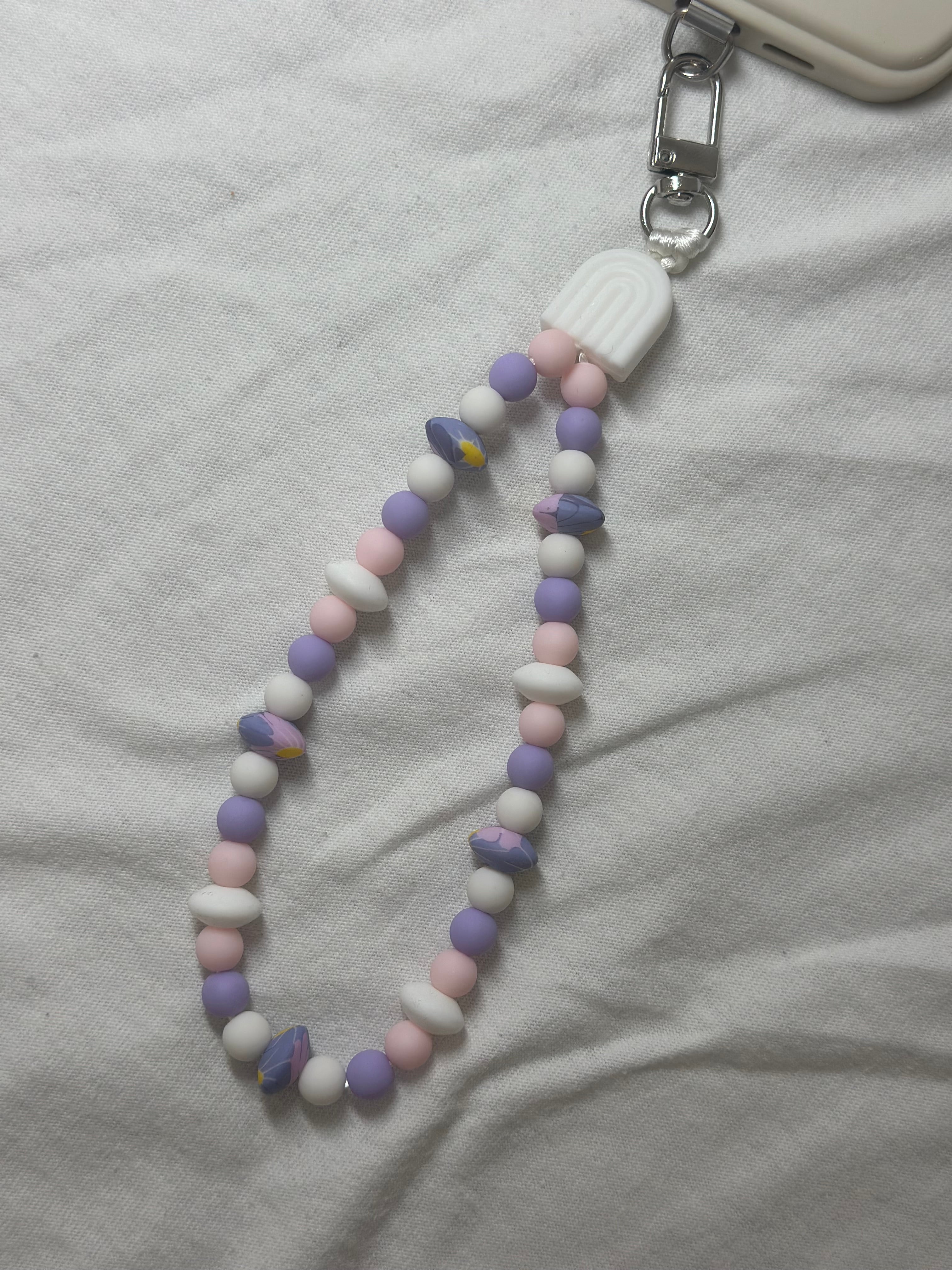 Bijou Chaîne  couleur pastel  18cm  - Atelier Aorée