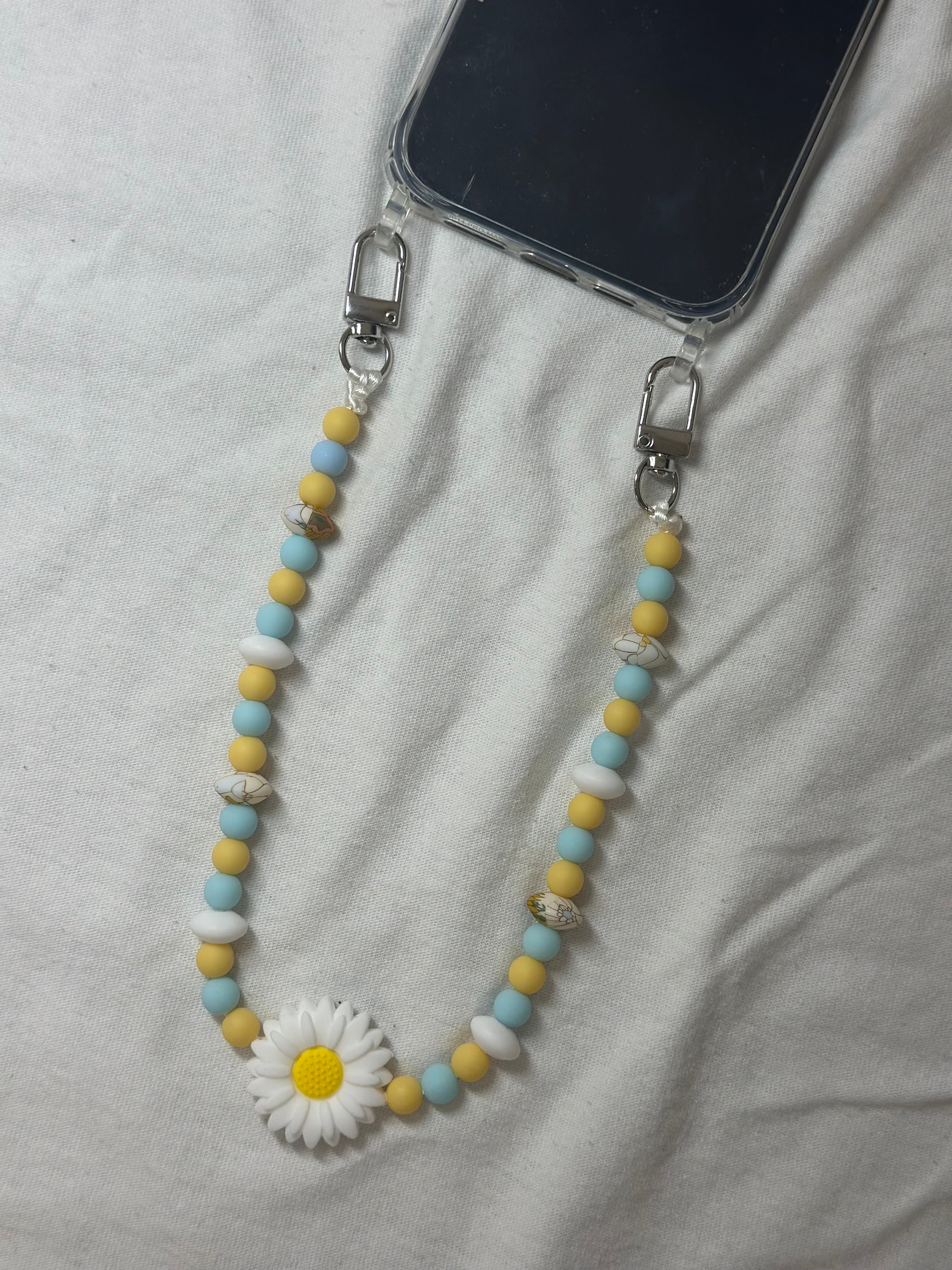 Bijou Chaîne nuance de bleu  36cm  - Atelier Aorée