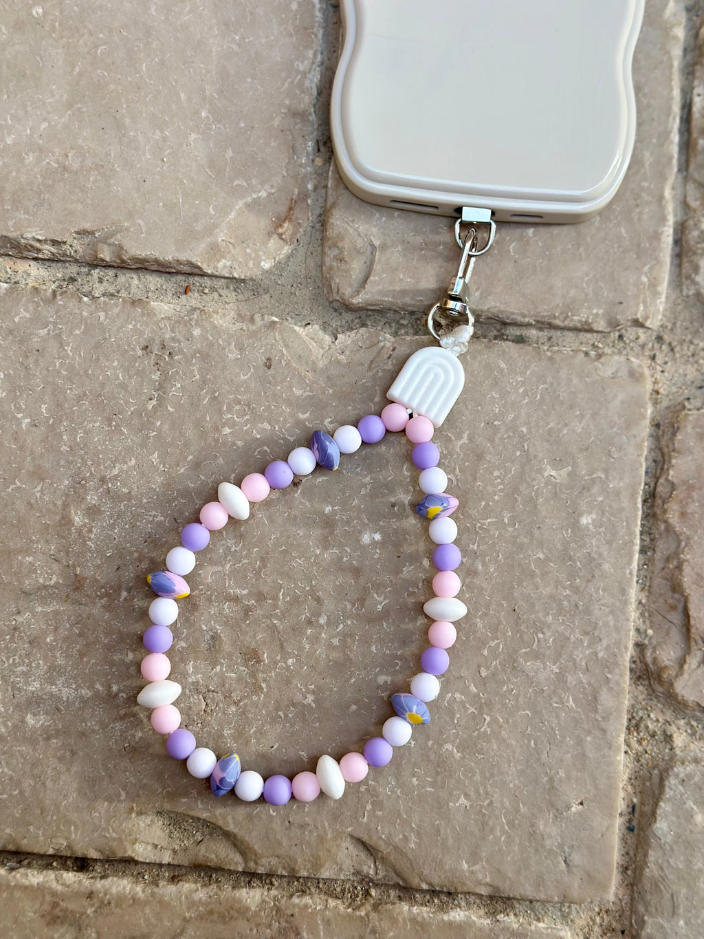 Bijou Chaîne  couleur pastel  18cm  - Atelier Aorée