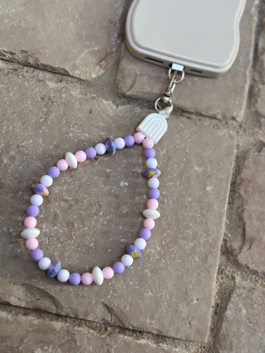 Bijou Chaîne  couleur pastel  18cm  - Atelier Aorée