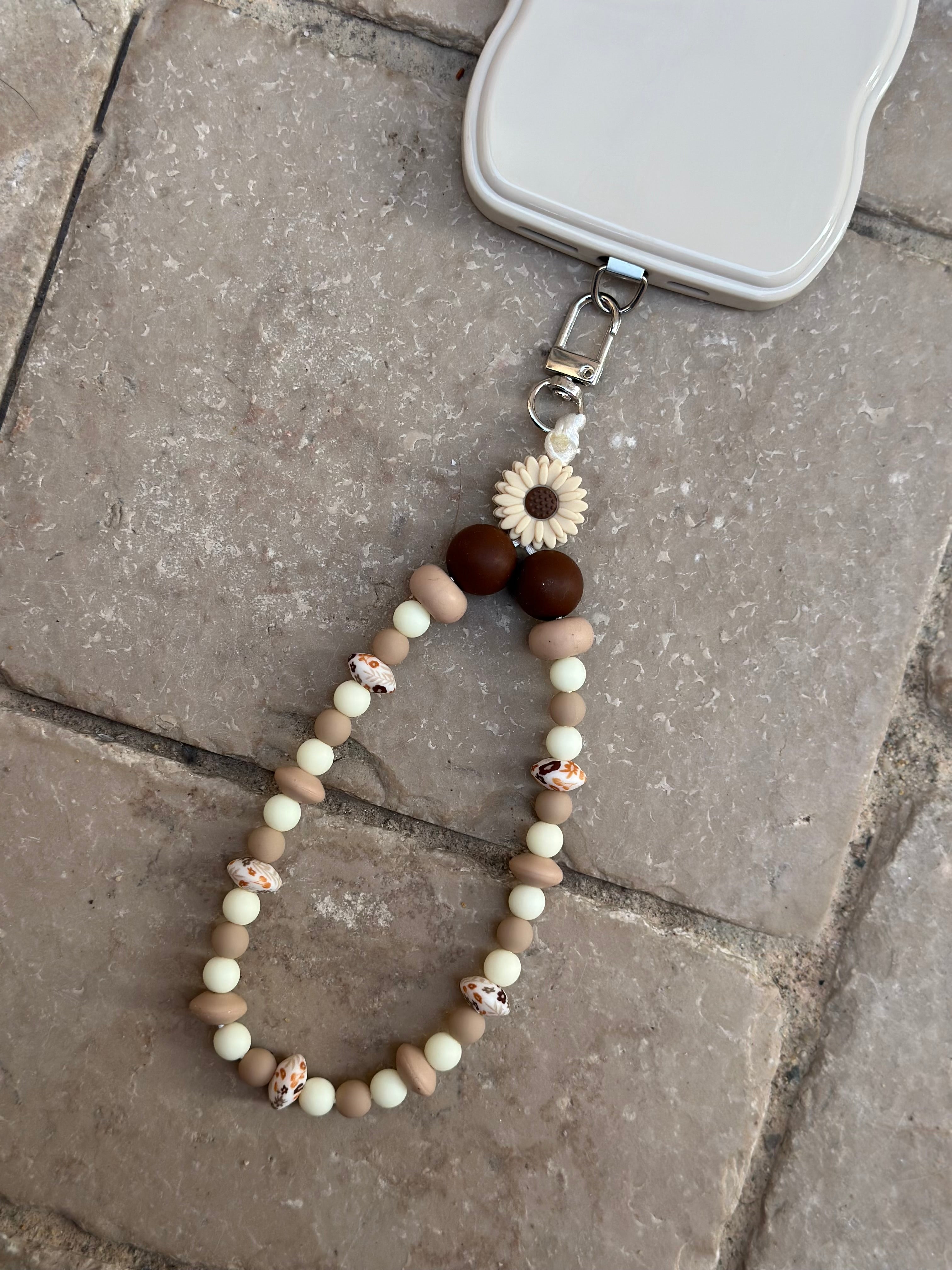 Bijou Chaîne fleur automnale  20 cm  - Atelier Aorée