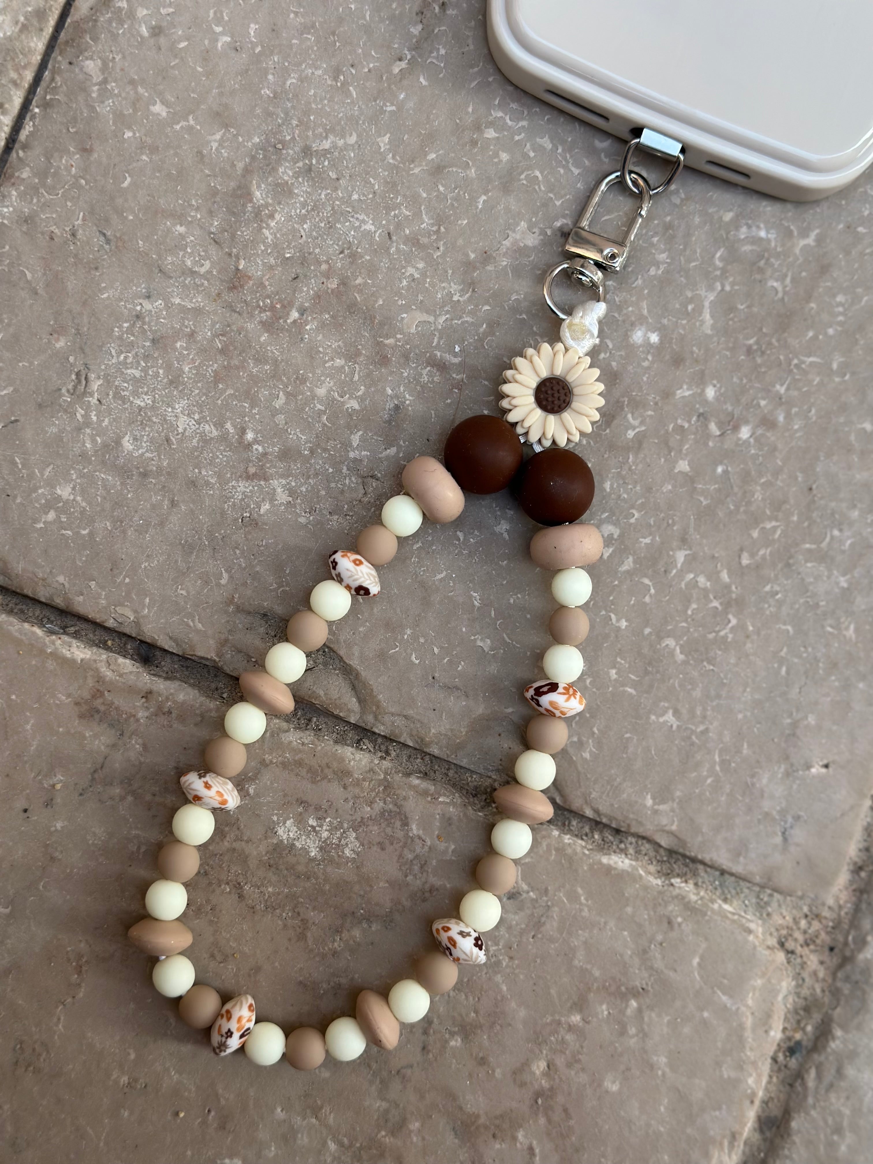 Bijou Chaîne fleur automnale  20 cm  - Atelier Aorée