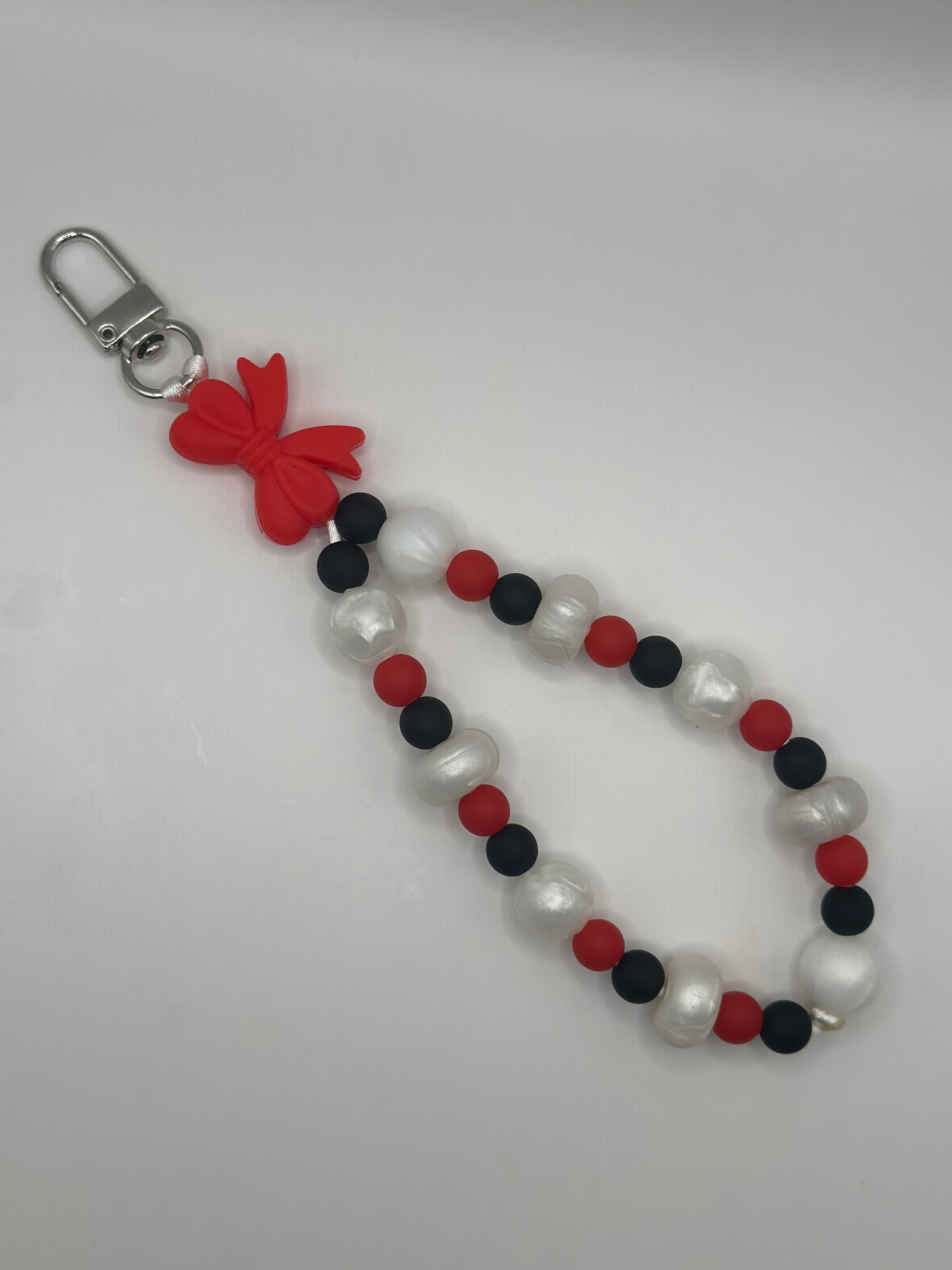 Bijou Téléphone Nœud Papillon Rouge - Fait Main France | Atelier Aorée