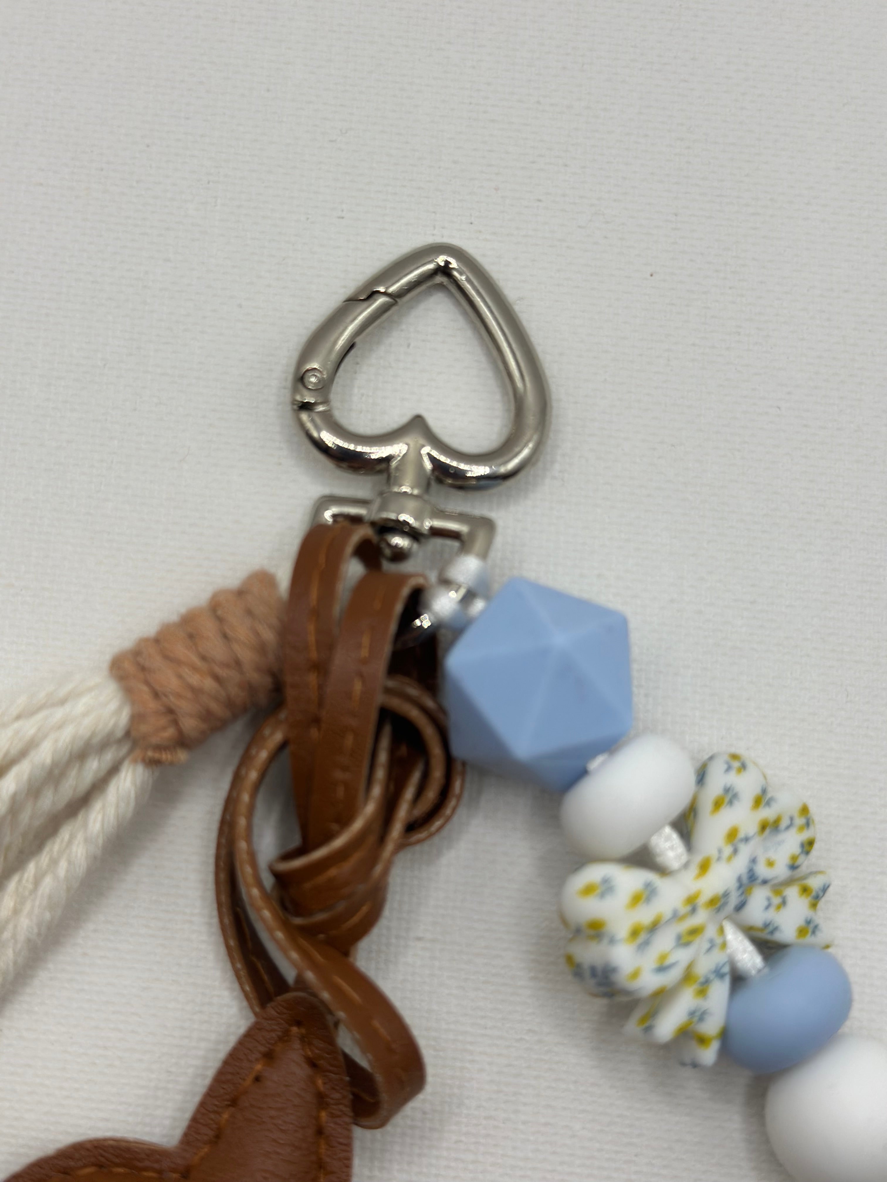 bijou de sac boubou marron & bleu