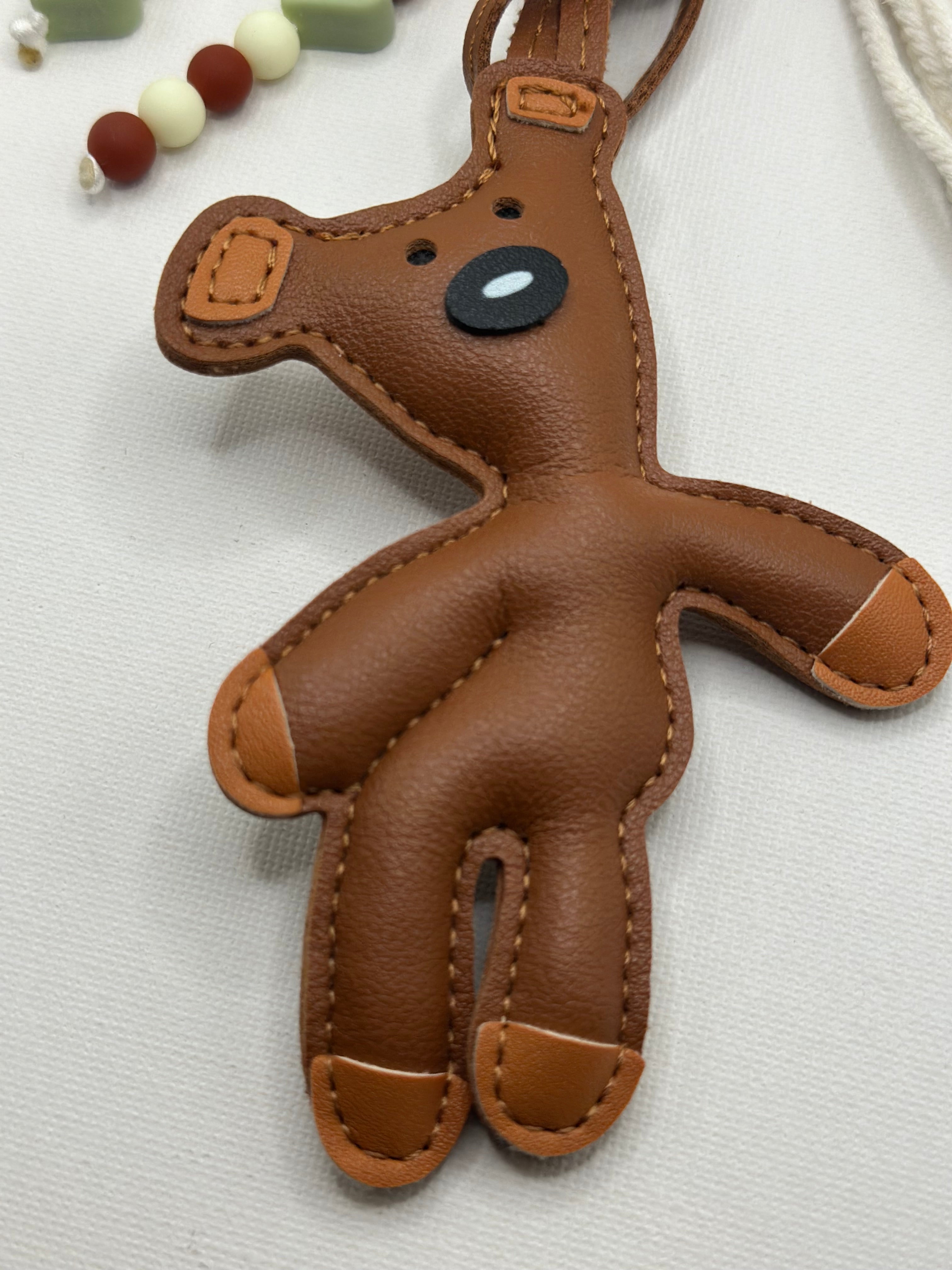 Bijou de Sac Nounours - Fait Main France | Atelier Aorée