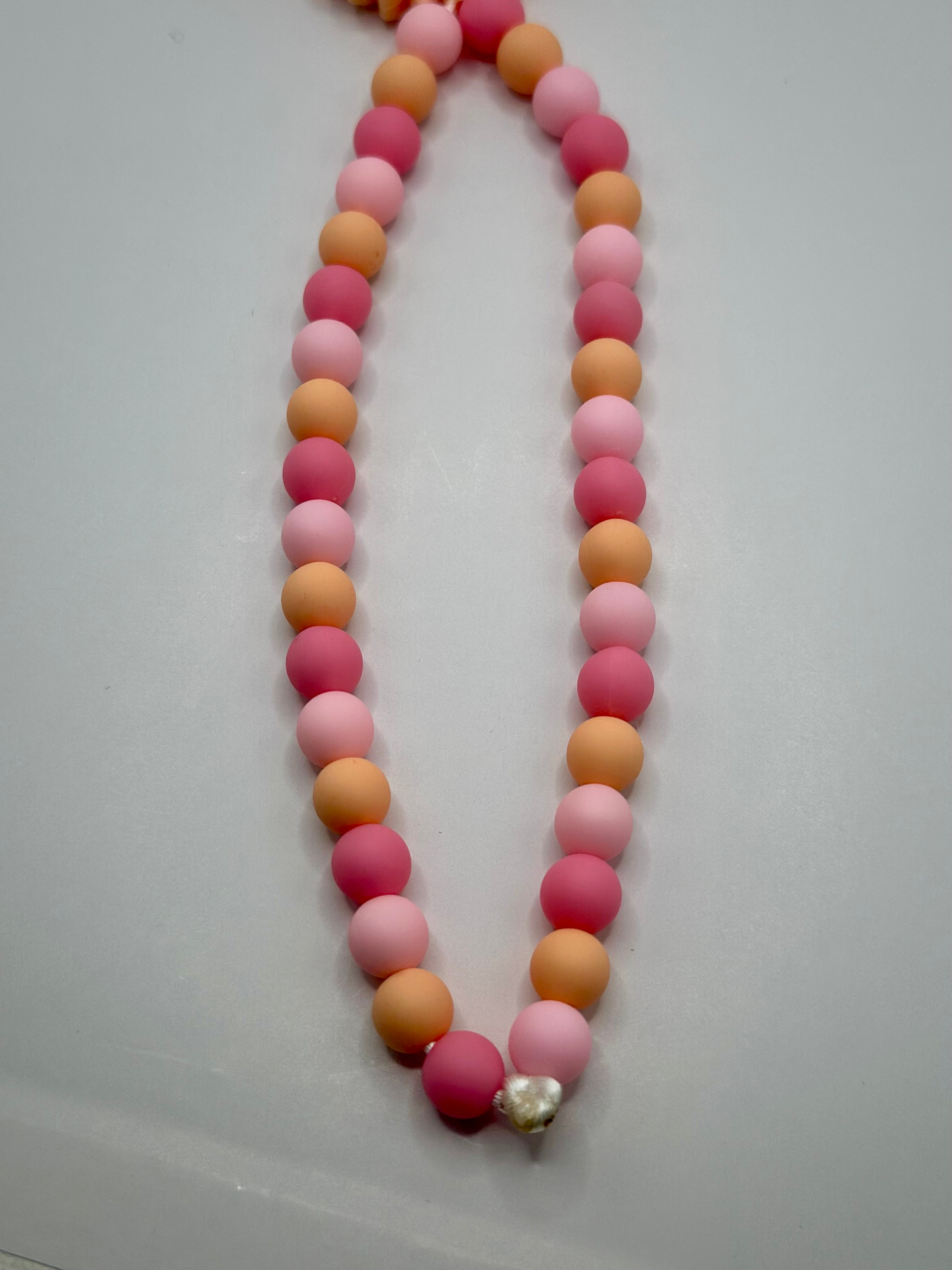 Bijou de Téléphone Chaîne Dégradé de Rose - Fait Main France | Atelier Aorée