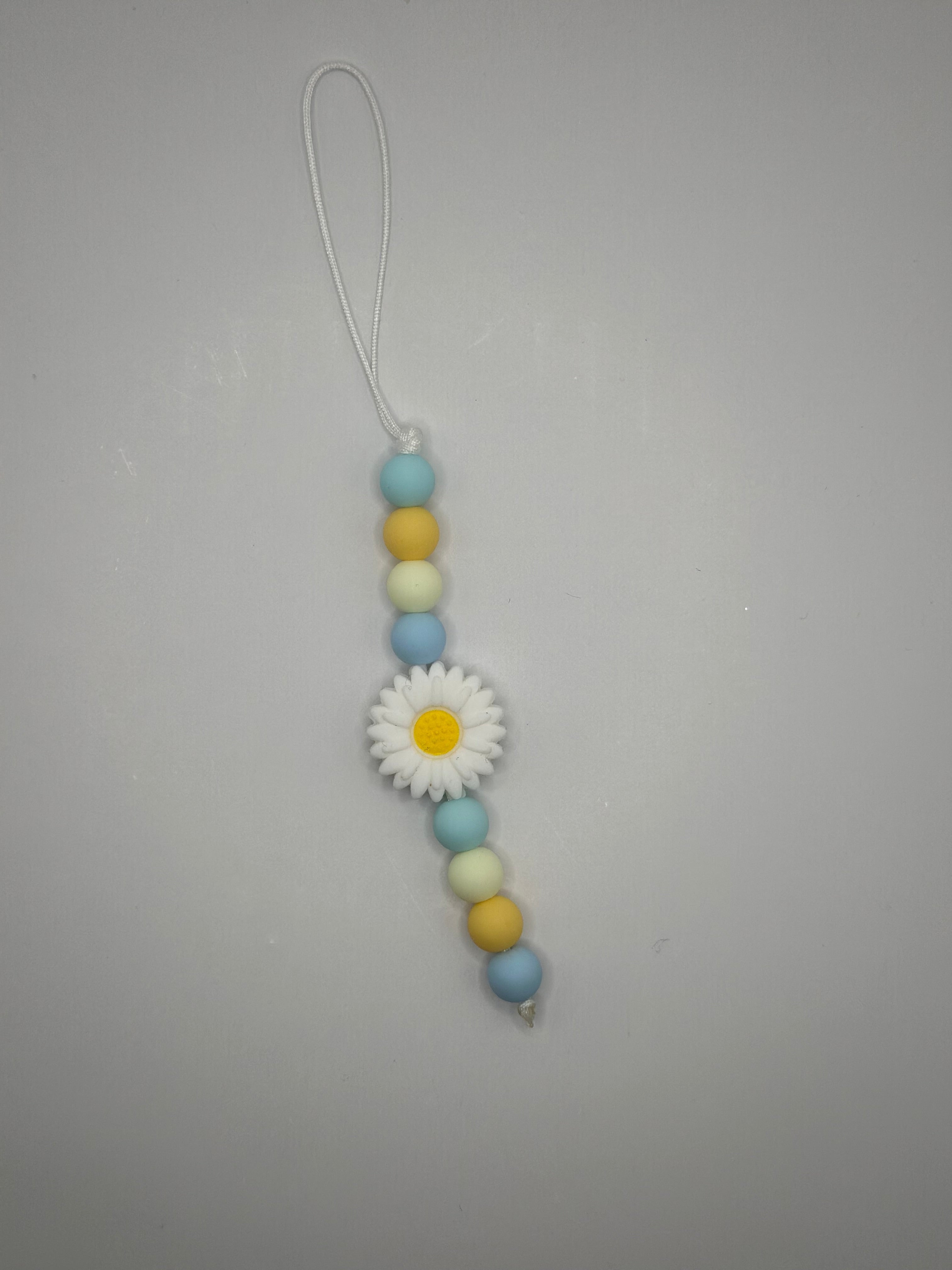 Cordon de téléphone degradé de bleu