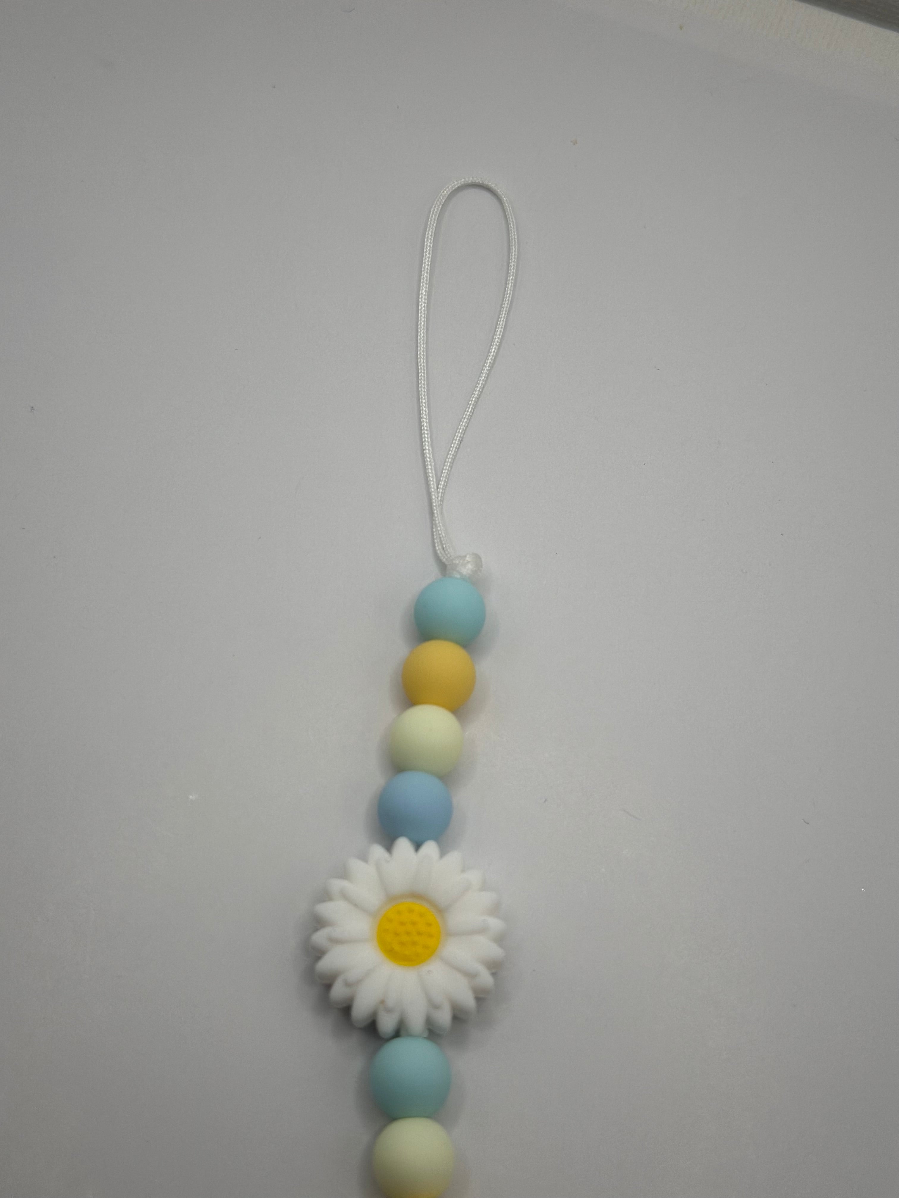 Cordon de téléphone degradé de bleu