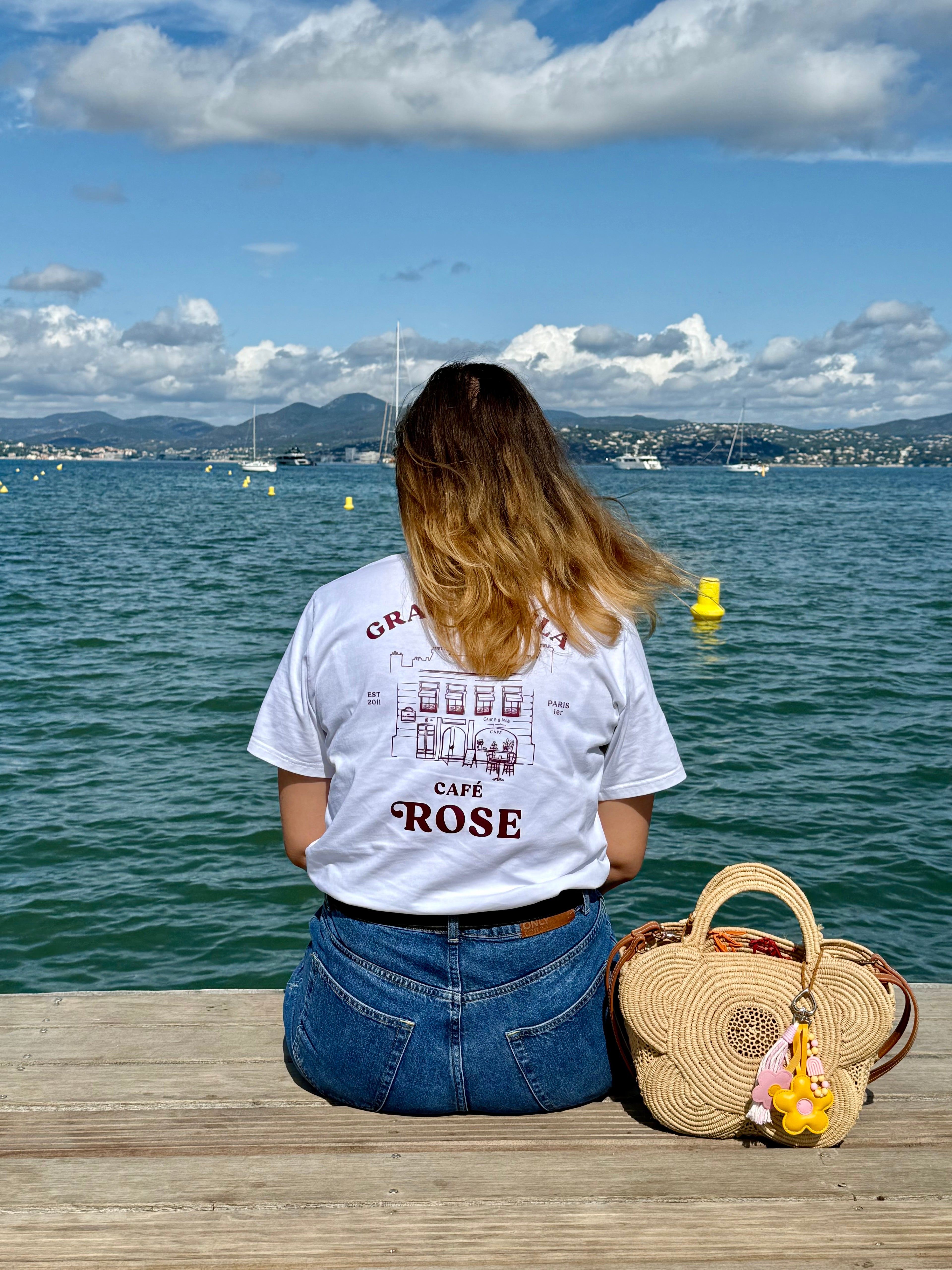 Le Grigri Florale  Rose & jaune - Atelier Aorée