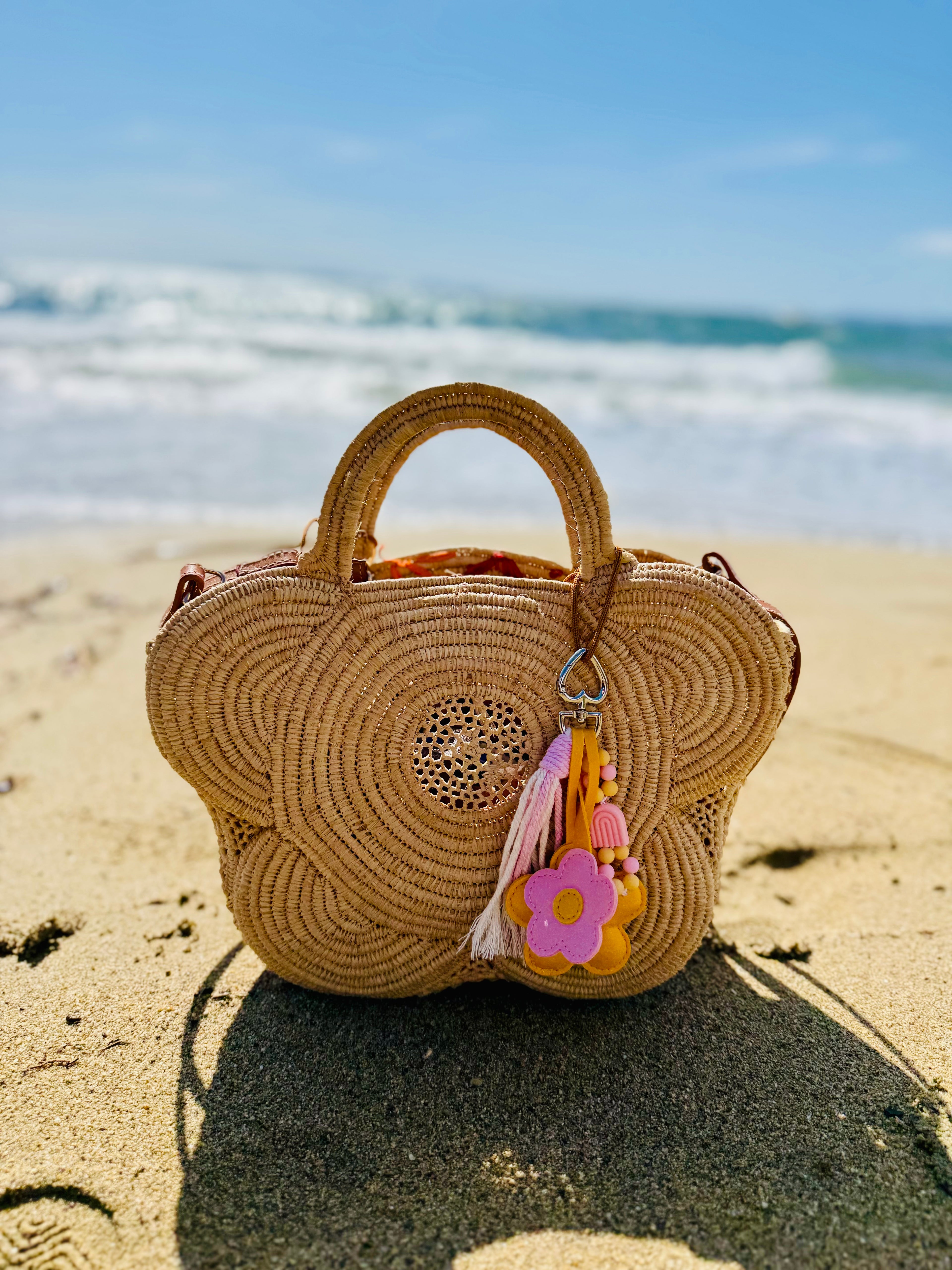 Le Grigri Florale  Rose & jaune - Atelier Aorée