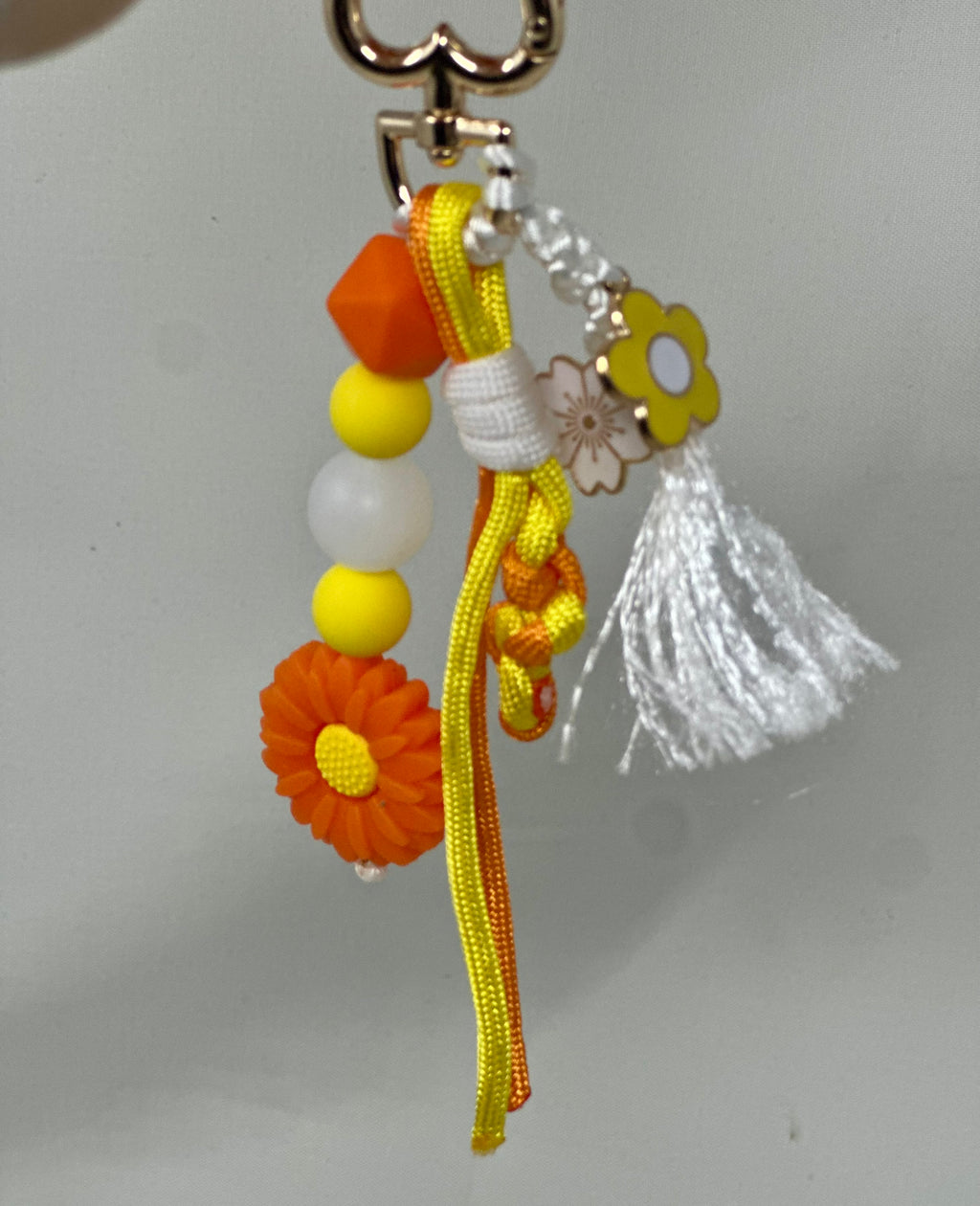 Le Grigri orange et jaune - Atelier Aorée