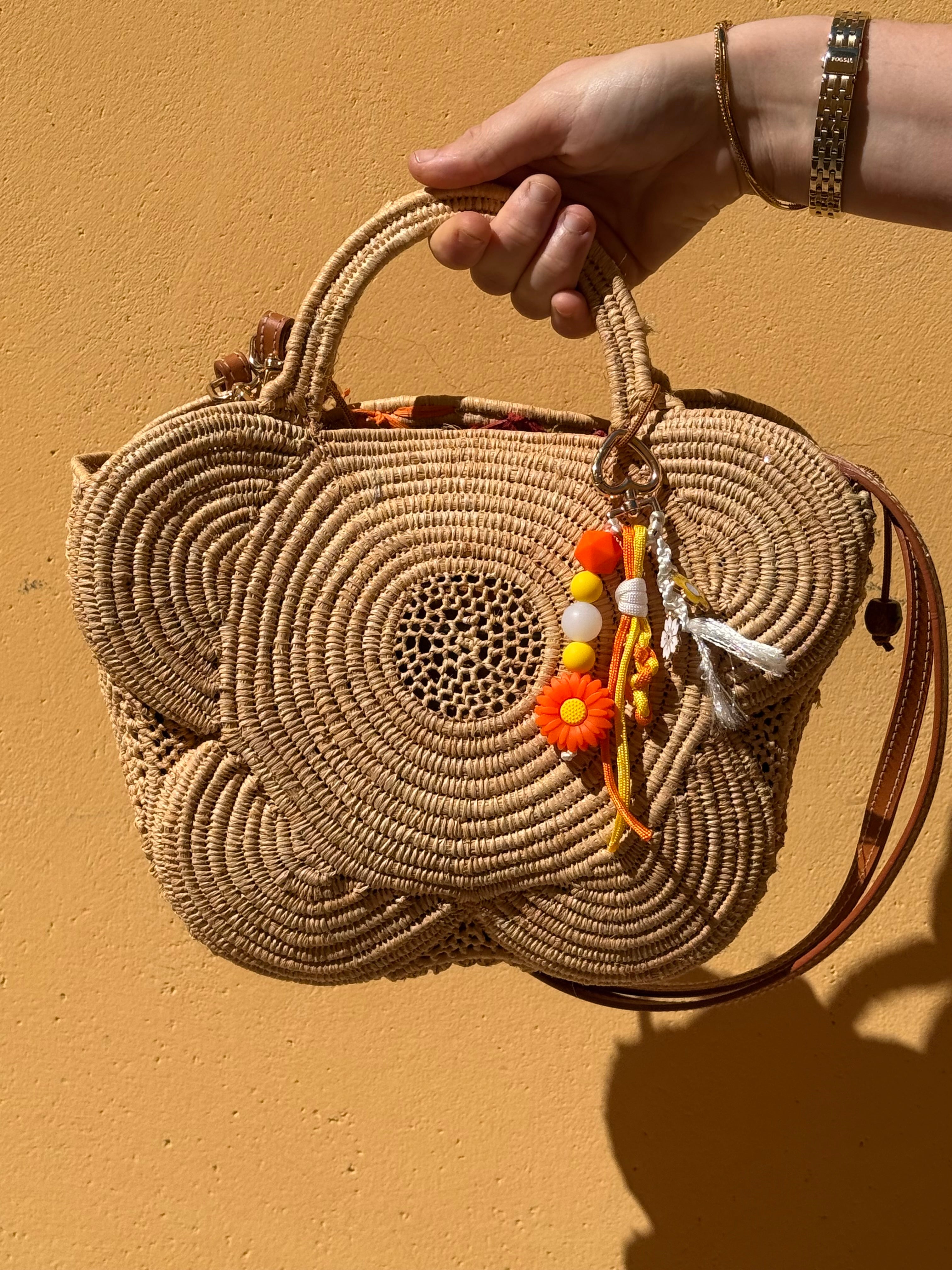 Le Grigri orange et jaune - Atelier Aorée