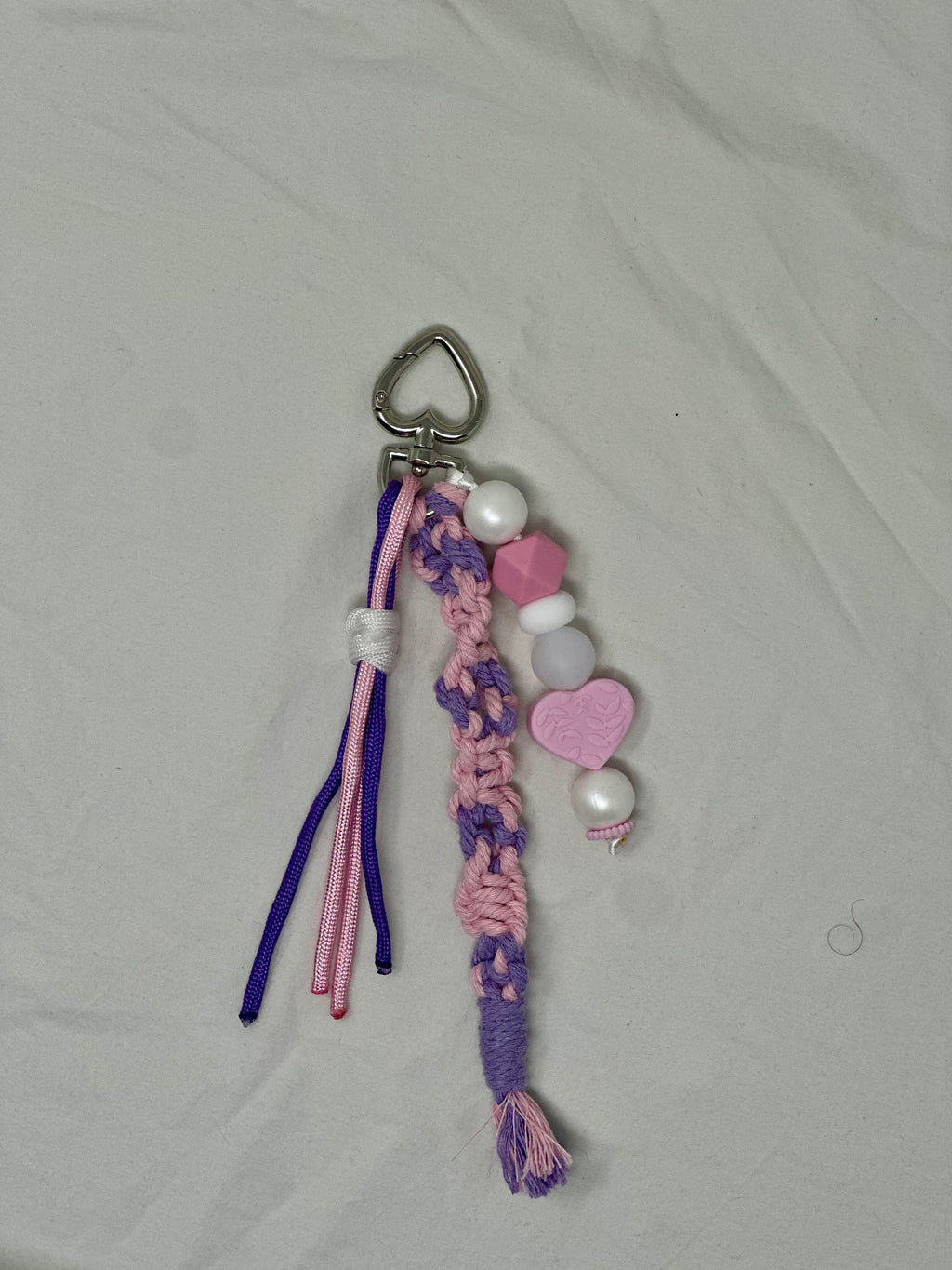 Le Grigri papillons rose & violet - Atelier Aorée